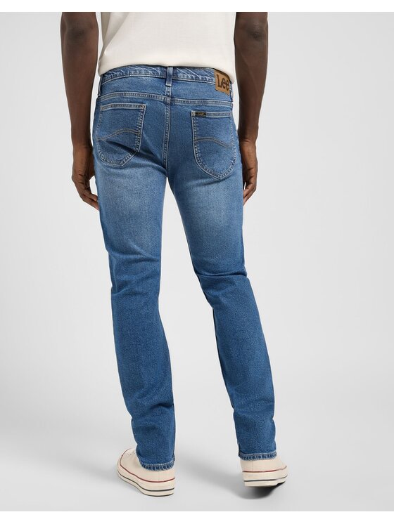 Lee Lee Jeansy RIDER Niebieski Slim Fit