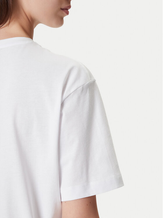 Karl Lagerfeld Jeans Karl Lagerfeld Jeans T-Shirt A4W17003 Weiß Relaxed Fit