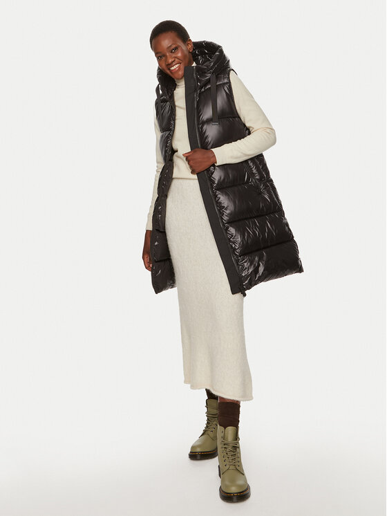 Save The Duck Save The Duck Veste D80302W LUCK19 Melns Regular Fit