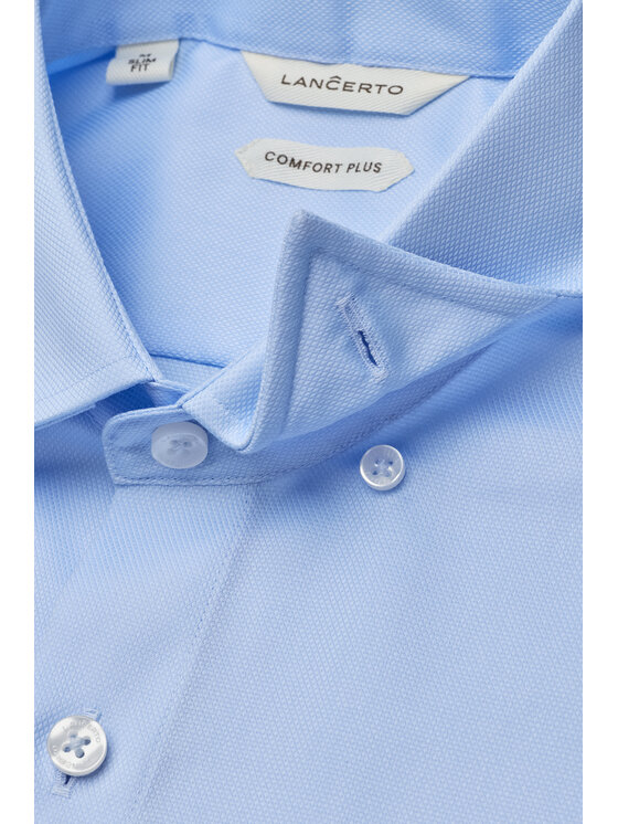 Lancerto Lancerto Koszula Armida KO073226000004 Niebieski Slim Fit