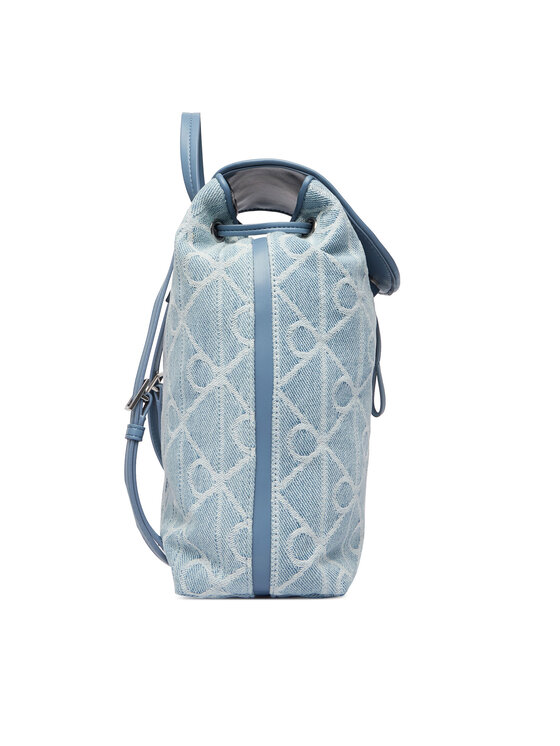 Calvin Klein Calvin Klein Rucksack Emblem Aop Denim Backpack LV04F3508G Blau