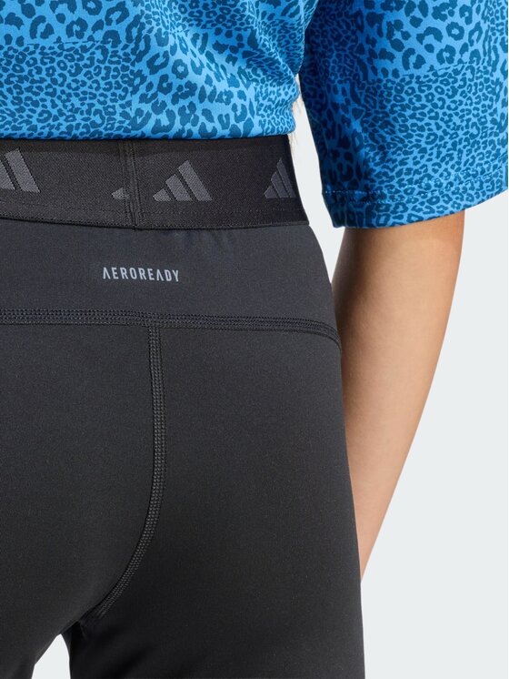 adidas adidas Szorty sportowe TECHFIT Czarny Fitted Fit