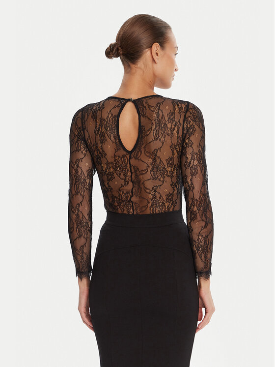Rinascimento Rinascimento Боди CFC0125006003 Черен Regular Fit