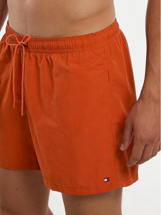 Tommy Hilfiger Tommy Hilfiger Pantaloni scurți pentru înot UM0UM03477 Portocaliu Regular Fit