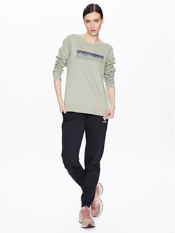 Columbia Columbia Bluză Logo™ II 2032891 Verde Regular Fit