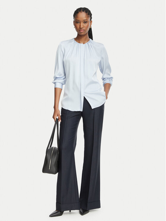 BOSS BOSS Halenka Banorah  50571073 Modrá Regular Fit