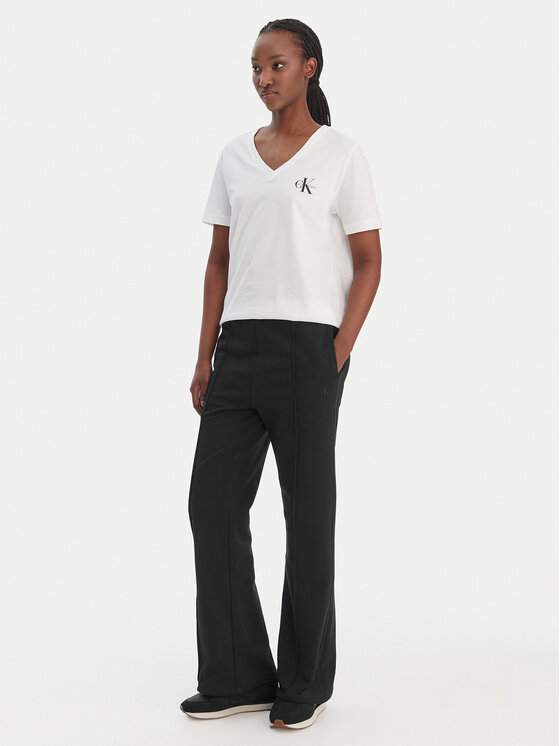 Calvin Klein Jeans Calvin Klein Jeans Παντελόνι φόρμας Archive Logo LV047B240G Μαύρο Regular Fit