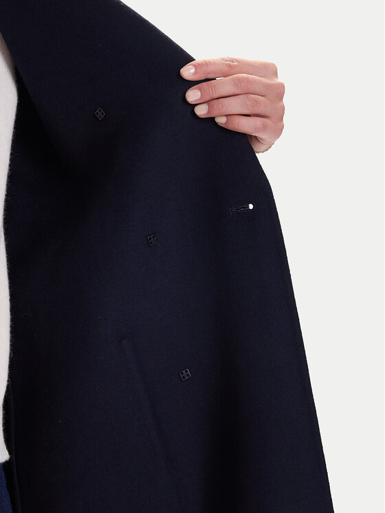 ViCOLO ViCOLO Vuneni kaput TF0001 Tamnoplava Regular Fit