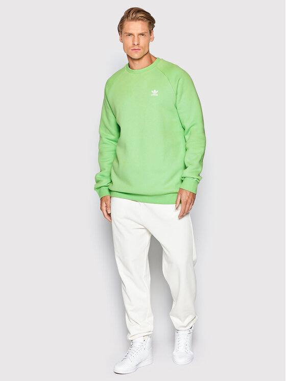 Grün HK0088 adidas Trefoil adicolor Sweatshirt Essentials Regular Fit