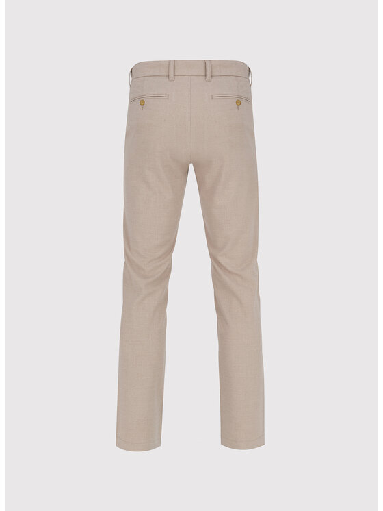 Pako Lorente Pako Lorente Chinosy P26WF-WX-004 Beżowy Slim Fit
