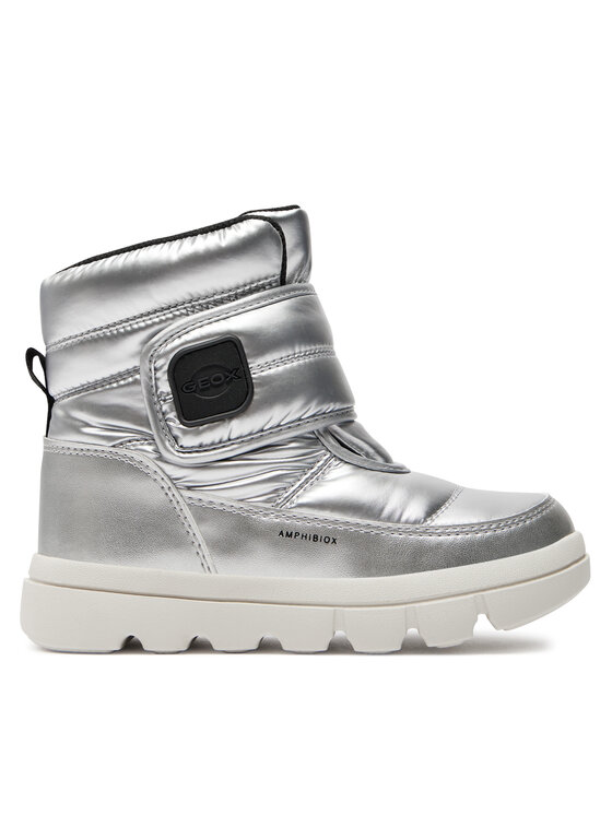 Geox Geox Schneeschuhe Willaboom J46HWC 0LVNF C1007 S Silberfarben