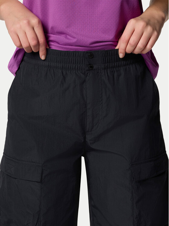 Columbia Columbia Outdoorové nohavice Elevated View™ Parachute Pant 2118851 Čierna Relaxed Fit
