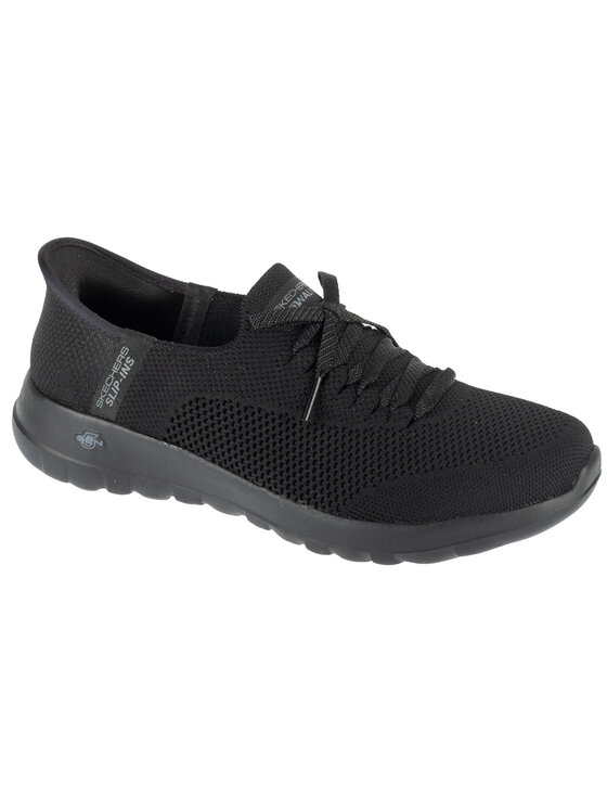 Skechers Skechers Sneakersy Skechers Slip-Ins: Go Walk Joy - Abby Czarny