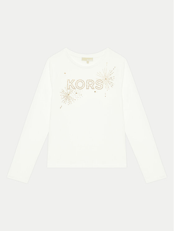 MICHAEL KORS KIDS MICHAEL KORS KIDS Блузка R30142 M Білий Regular Fit