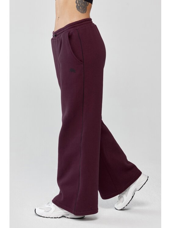 ROUGH RADICAL ROUGH RADICAL Spodnie dresowe TRIP JOGGERS Bordowy Oversize