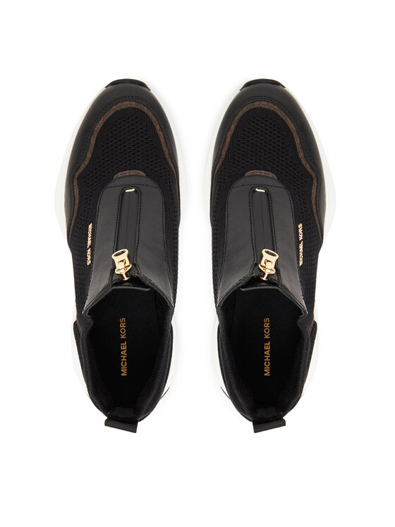 MICHAEL Michael Kors MICHAEL Michael Kors Tenisice Zuma Mixed-Media Trainer 43F5ZUFP1L Crna