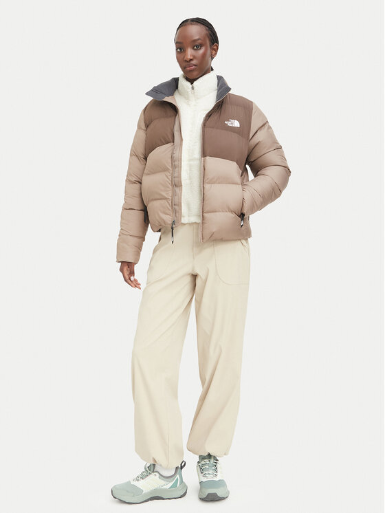The North Face The North Face Зимно яке Saikuru NF0A8GCB Светлокафяв Boxy Fit