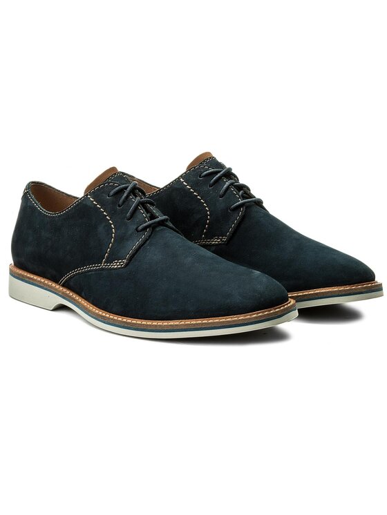 Clarks atticus outlet lace blue