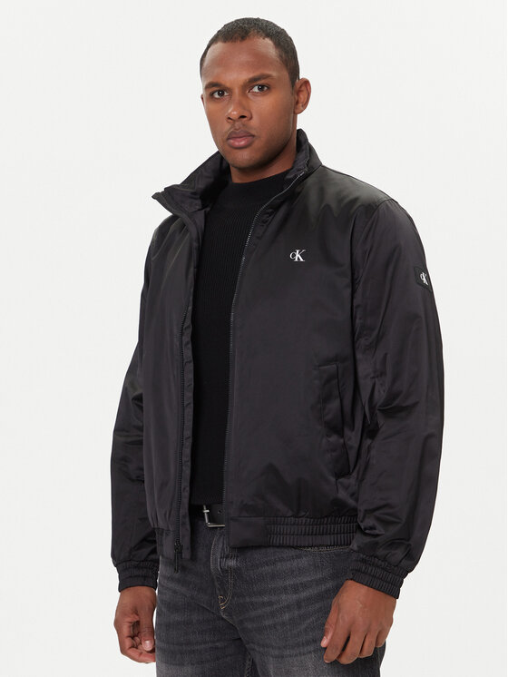 Calvin Klein Jeans Calvin Klein Jeans Bomber jakna Harrington LV04RC516G Črna Regular Fit