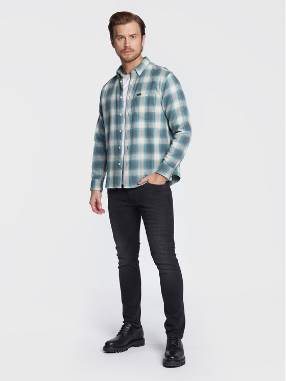 Lee Lee Jeansy Luke L719ADEV 112321991 Czarny Slim Fit