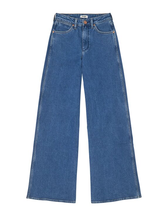 Wrangler Wrangler Jeansy 112371190 Niebieski Straight Leg