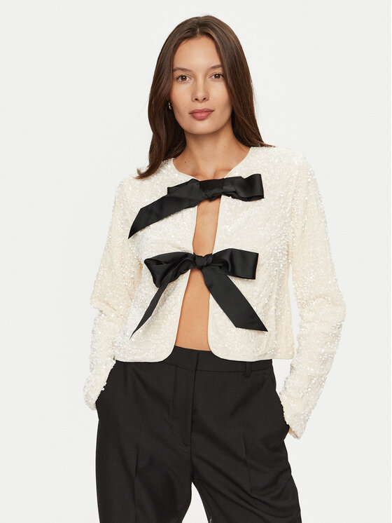 ONLY ONLY Palaidinė Lanika 15339412 Écru Regular Fit