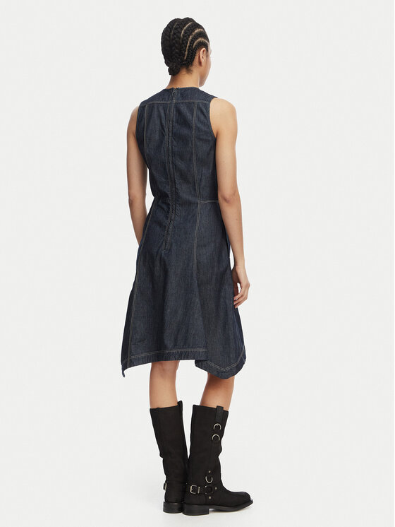 G-Star Raw G-Star Raw Jeanskleid D29077-D539 Dunkelblau Regular Fit