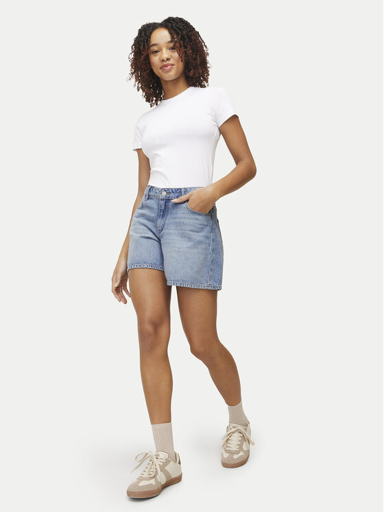 JJXX JJXX Kratke traperice Laura 12267289 Plava Relaxed Fit