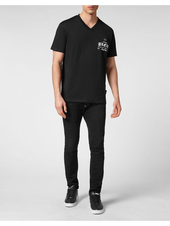 PHILIPP PLEIN PHILIPP PLEIN T-Shirt 241 Czarny Regular Fit