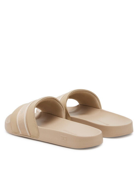 Tommy Hilfiger Tommy Hilfiger Iešļūcenes Hilfiger Poolside With Webbing FW0FW08529 Bēšs