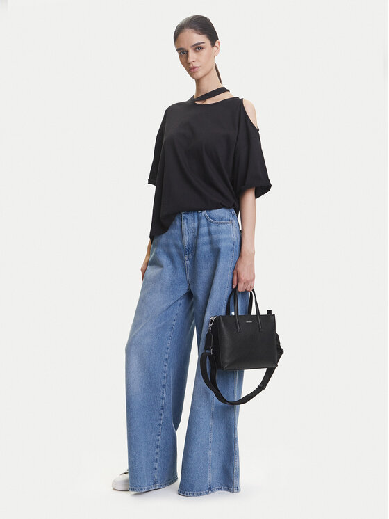 Calvin Klein Calvin Klein Rankinė Ck Must Small Tote_Mono K60K613023 Juoda