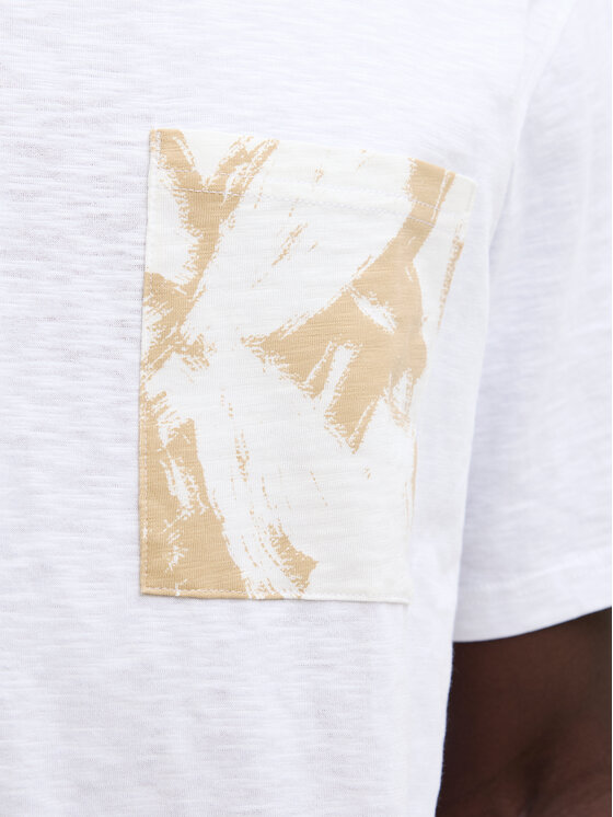 Jack&Jones Jack&Jones T-krekls Split 12272995 Balts Regular Fit