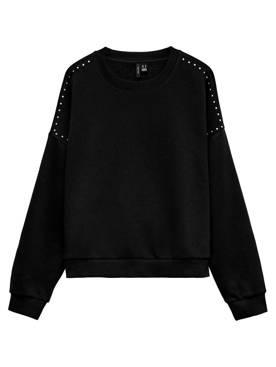 Vero Moda Vero Moda Μπλούζα Lotte 10333544 Μαύρο Regular Fit