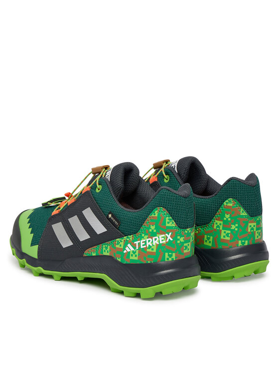 adidas adidas Trekkingi Minecraft Terrex Gore-Tex Hiking JR1314 Zielony