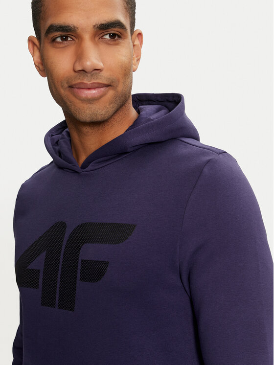 4F 4F Pulóver 4FWMM00TSWSM1464 Sötétkék Regular Fit