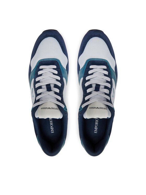 Emporio Armani Emporio Armani Sneakersy X4X642 XN951 T834 Granatowy