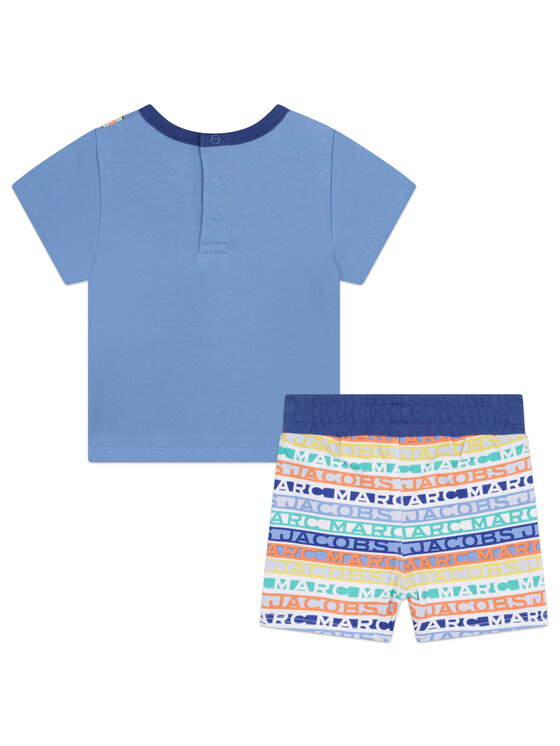 Marc Jacobs Marc Jacobs T-krekla un šortu komplekts W98162 Zils Regular Fit