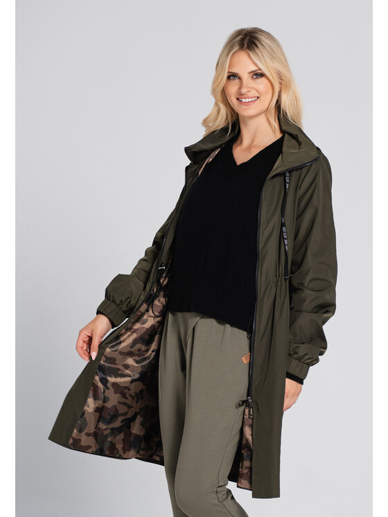 Look Made With Love Look Made With Love Kurtka przeciwdeszczowa Ima Look 911A Khaki Active Fit