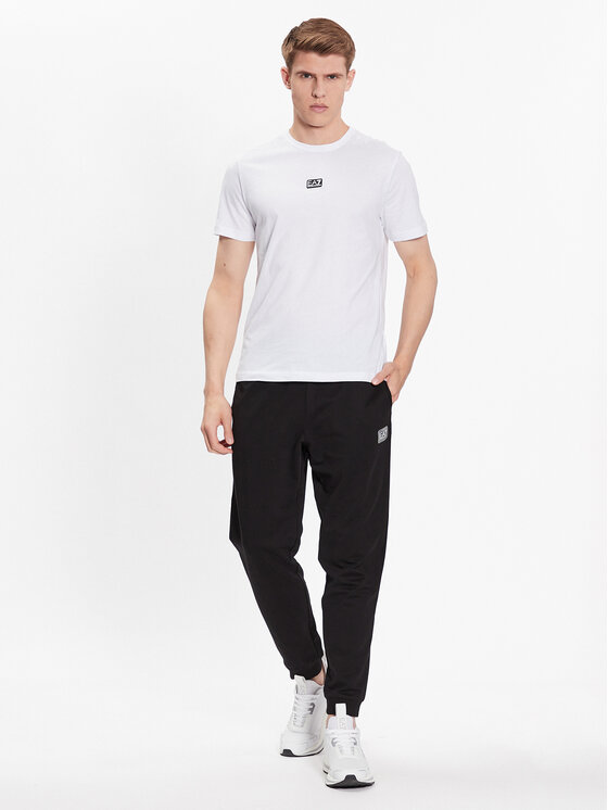 EA7 Emporio Armani Футболка 3RPT05 PJ02Z 0100 Білий Regular Fit | Modivo.ua