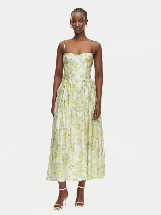 Bardot Bardot Abito da cocktail Estie 59786DB5 Giallo Regular Fit