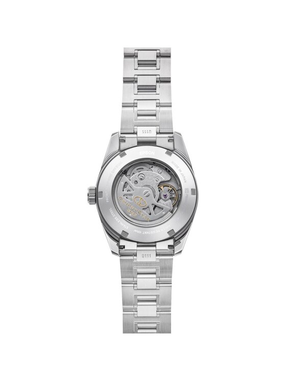 Orient Star Orient Star Zegarek RE-AU0112V00B Srebrny