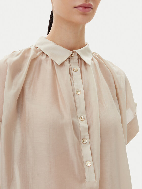 ViCOLO ViCOLO Palaidinė TD0342 Smėlio Relaxed Fit