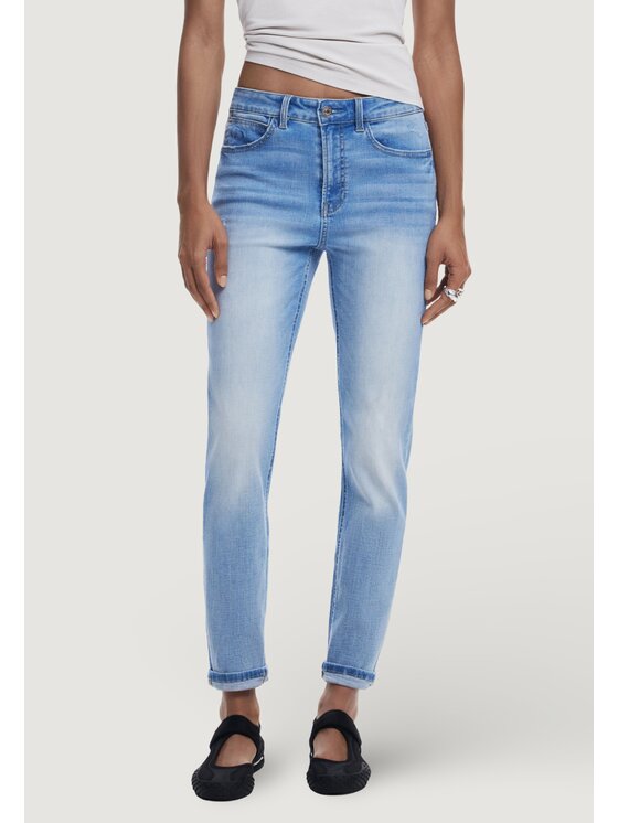 Desigual Desigual Τζιν DENIM_LEYSTER Μπλε Casual Fit