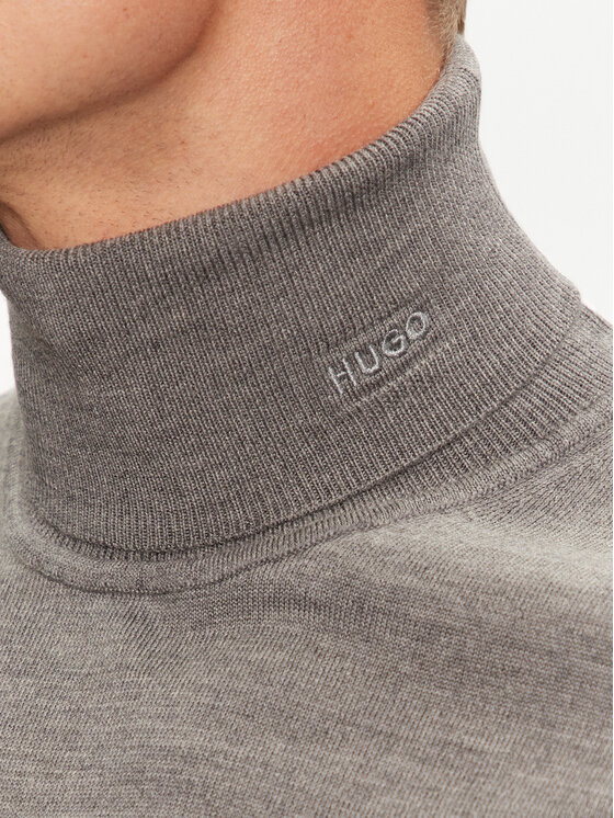 HUGO Hugo Golfas San Thomas-M 50474174 Pilka Slim Fit