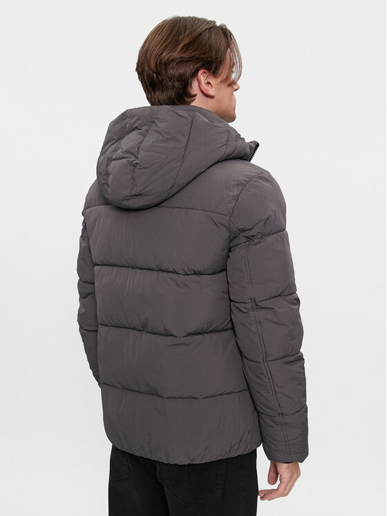 Calvin Klein Calvin Klein Kurtka zimowa Crinkle K10K110336 Brązowy Regular Fit