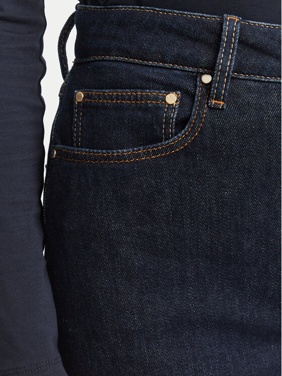Guess Guess Дънки W6BA1C D2573 Тъмносин Wide Leg