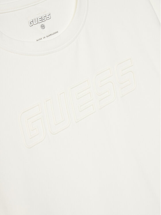 Guess Guess T-Shirt L5RI37 J1311 Biały Regular Fit