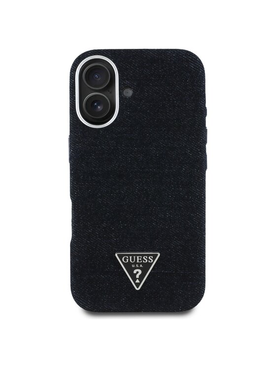 Guess Guess Etui na telefon Apple iPhone 16 Czarny