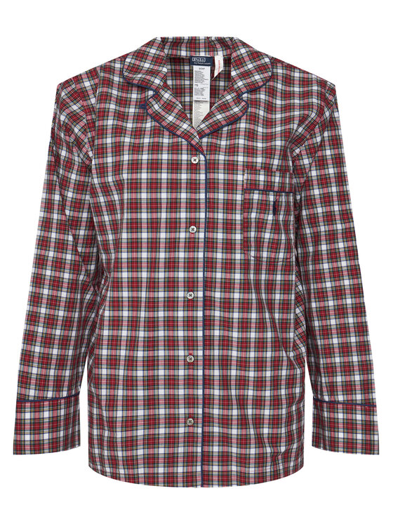 Polo Ralph Lauren Polo Ralph Lauren Pyžamo 4P0429 Bordová Relaxed Fit