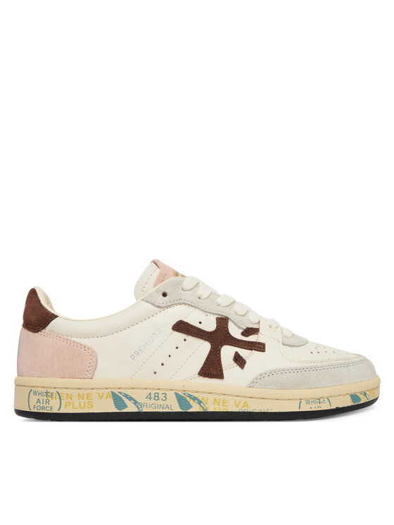 Premiata Premiata Сникърси Bsktclad Bskt Clayd Var 8284 Екрю